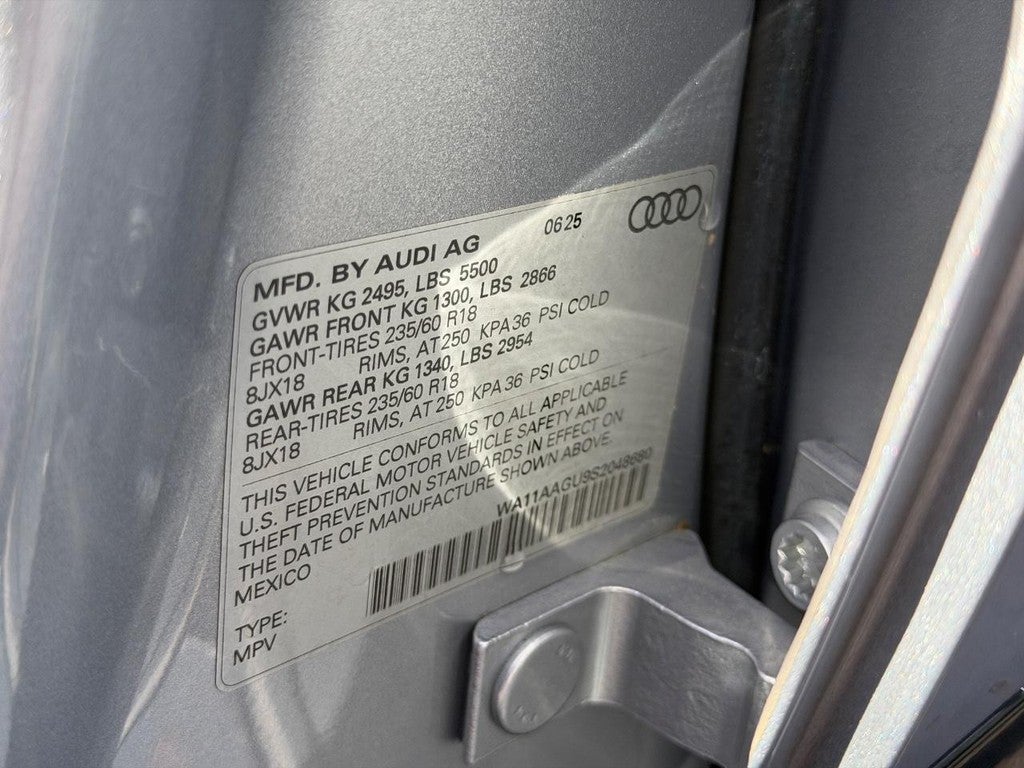2025 Audi Q5 Premium 2.0 TFSI quattro