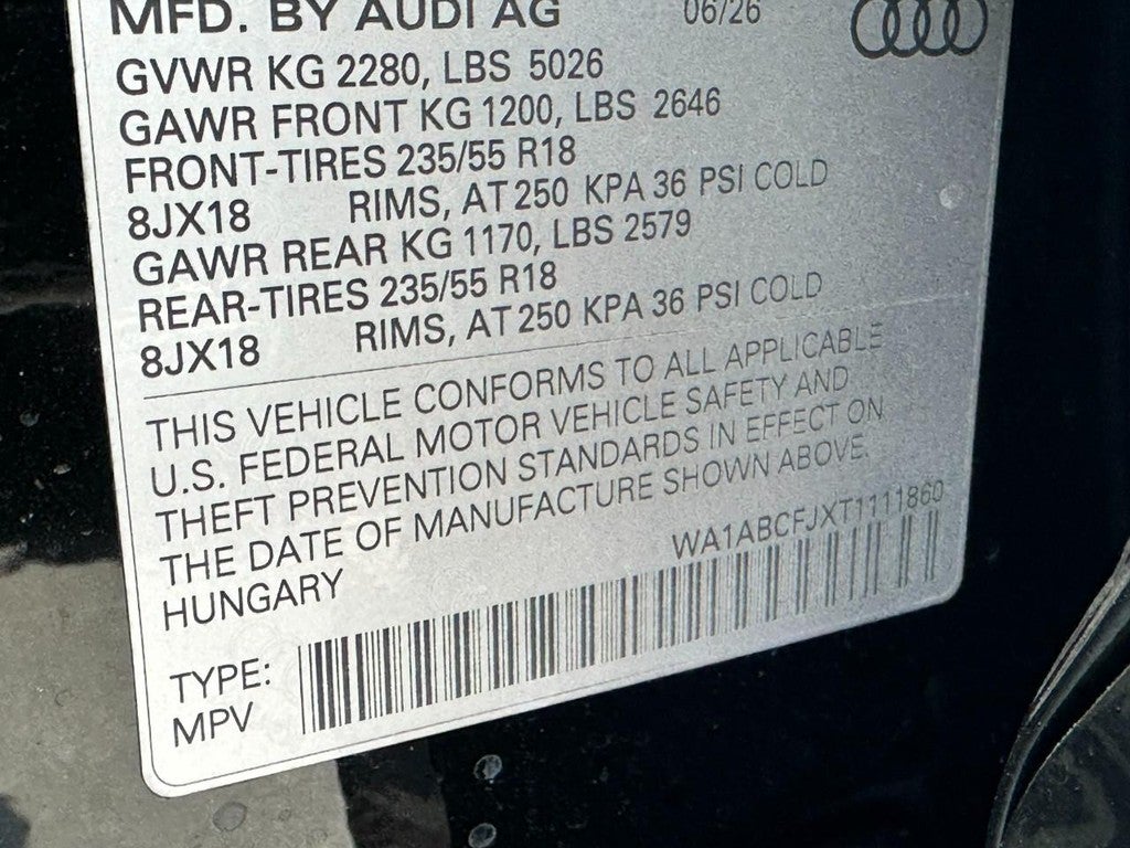 2026 Audi Q3 S line quattro