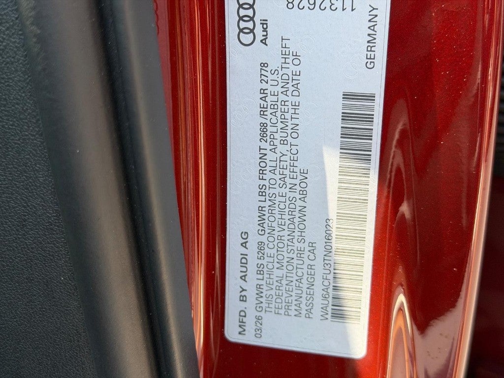 2026 Audi A5 Prestige 2.0 TFSI quattro