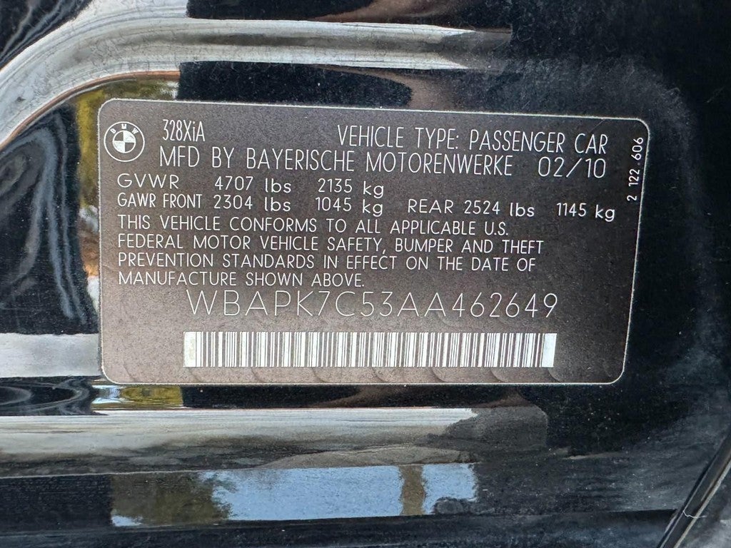 2010 BMW 3 Series 4dr Sdn 328i xDrive AWD