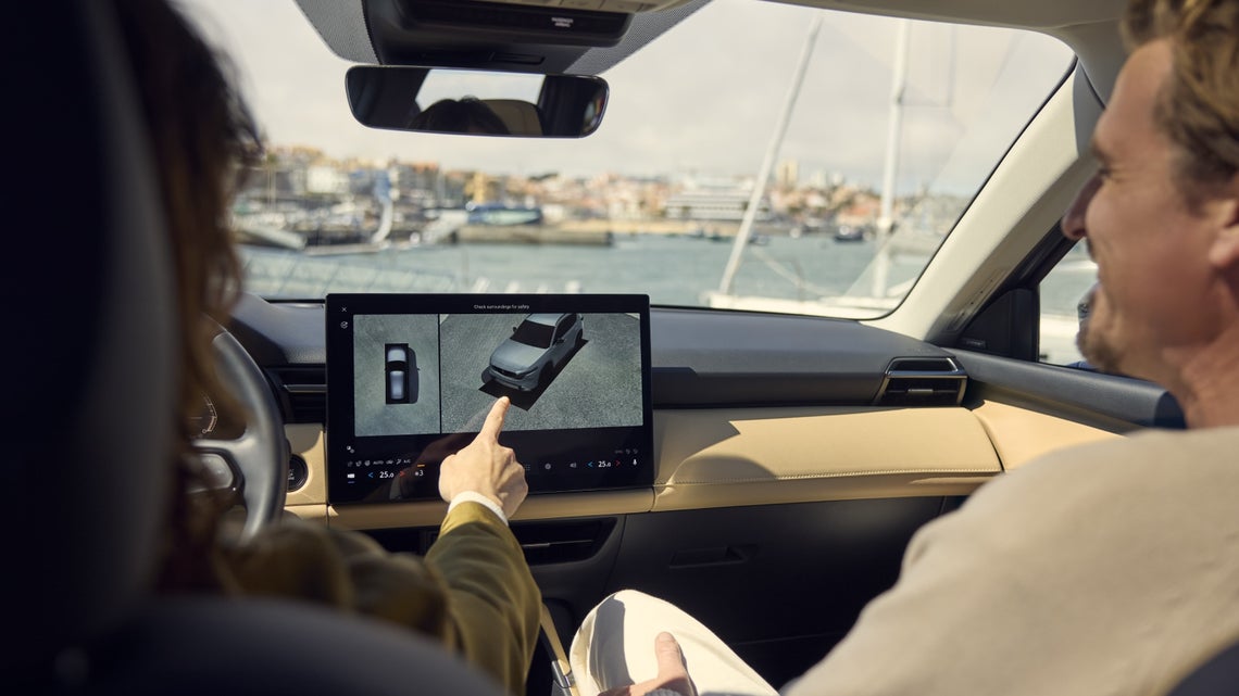 2026 Mazda CX-5 15.6-inch center touchscreen display | Bommarito Mazda West County in Ellisville MO