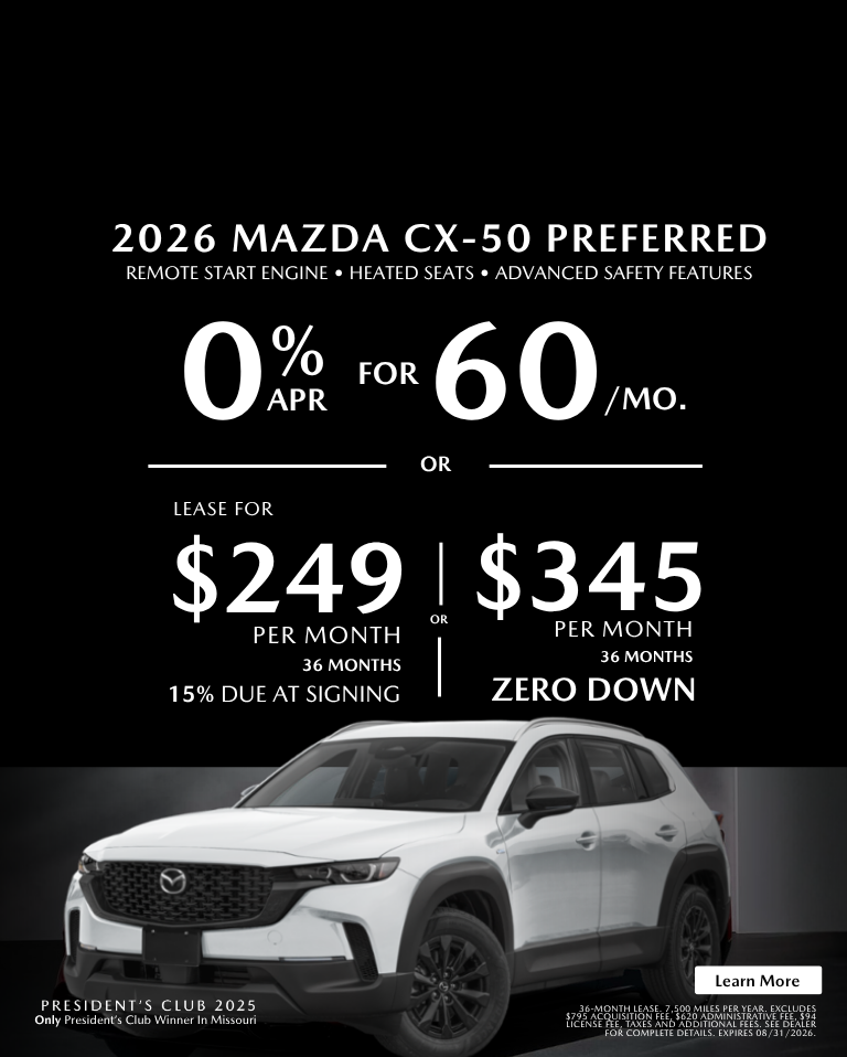 2026 Mazda CX-50 Preferred 0% APR