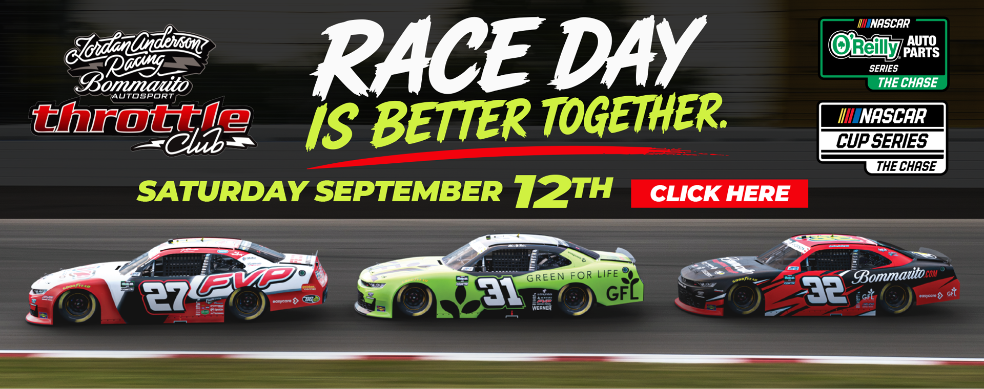 Race Day is Better Together