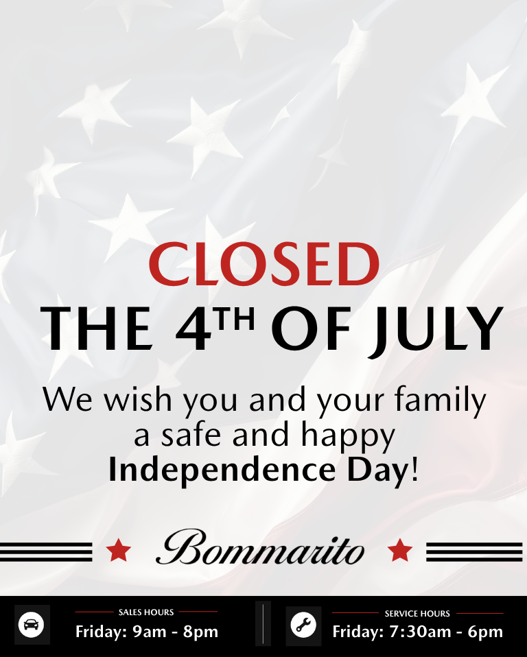 Closed July 4th