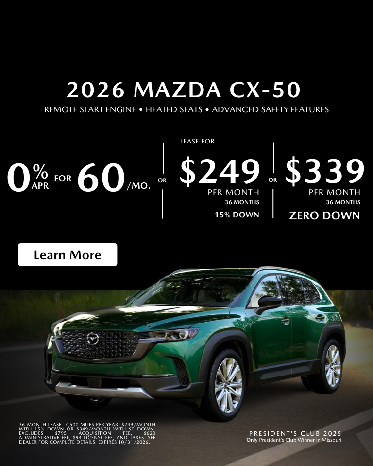 2026 Mazda CX-50 Preferred 0% APR