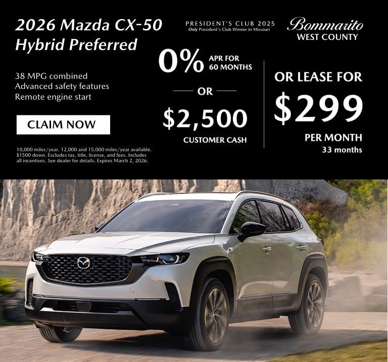 2026 Mazda CX-50 Preferred 0% APR